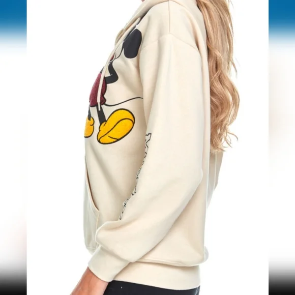 DISNEY  MICKEY MOUSE full zip hoodie sweatshirt - Picture 6 of 13